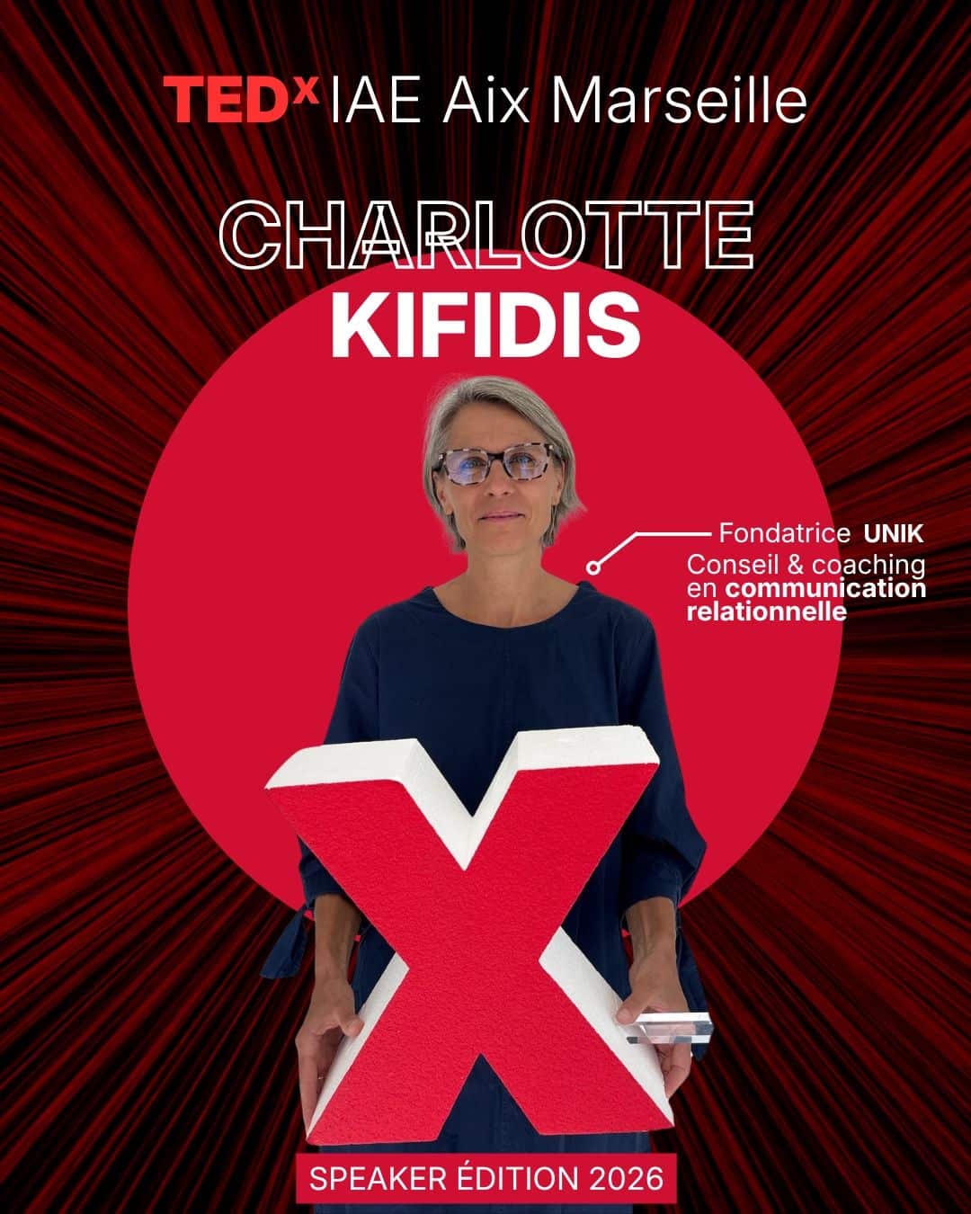 Affiche du speaker 4 du TEDx IAE Aix-Marseille 2026
