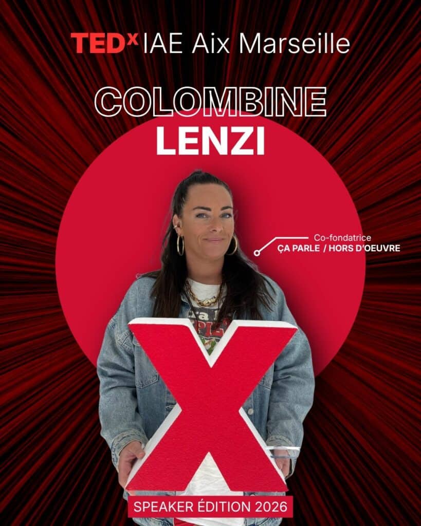 Affiche du speaker Colombine, TEDx IAE Aix-Marseille 2026