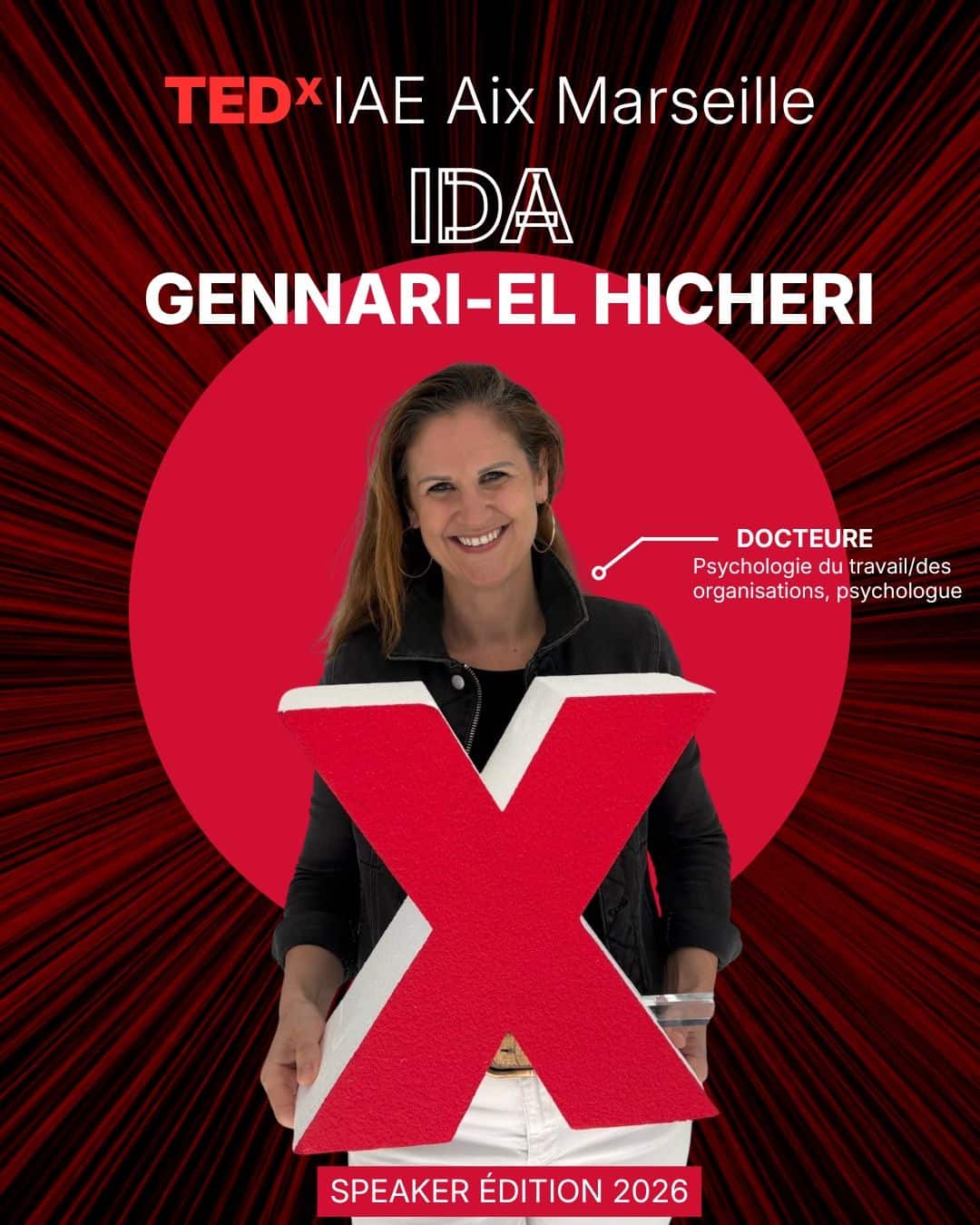Affiche du speaker 8 du TEDx IAE Aix-Marseille 2026